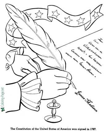 America coloring pages