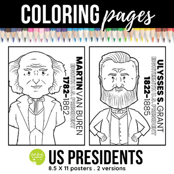 Us presidents coloring pages coloring book history coloring pages