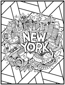 United states pop art coloring pages mindfulness coloring sheets doodle