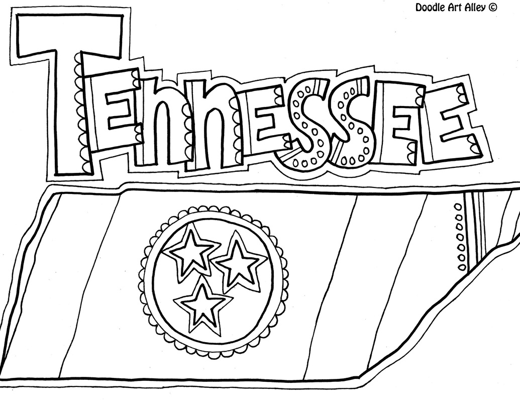 United states coloring pages