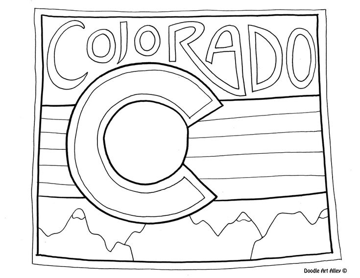 On this sitewisconsin iowa missouri kansas oklahoma new mexico arizona nevada utah colorado nebraska coloring pages flag coloring pages colorado