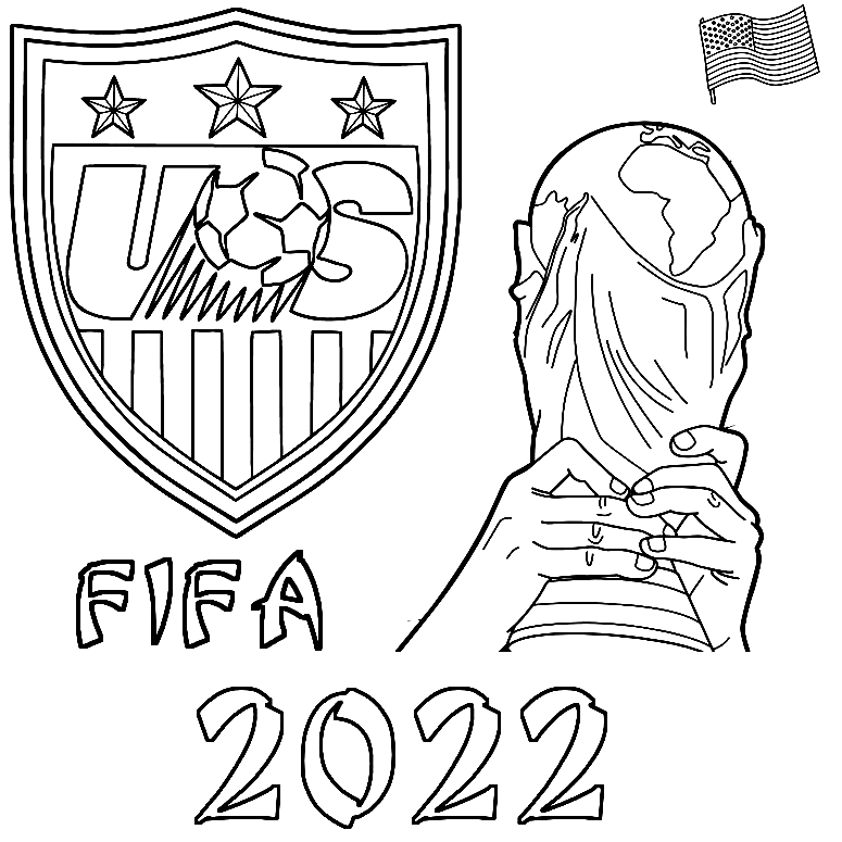 Fifa world cup coloring pages printable for free download