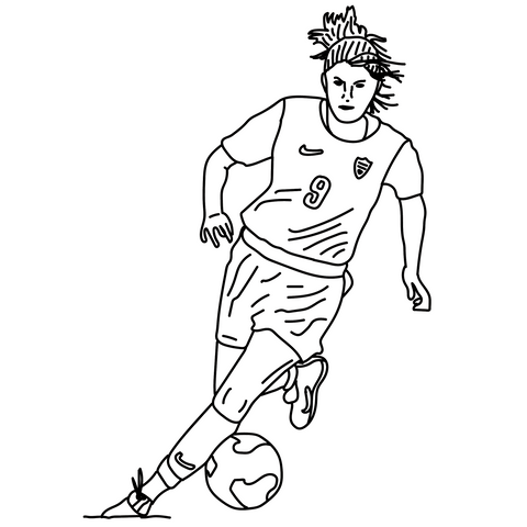 Talisman co stay home fc soccer coloring pages