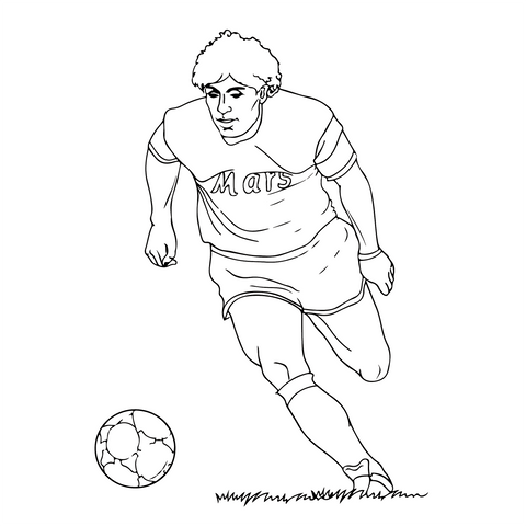 Talisman co stay home fc soccer coloring pages