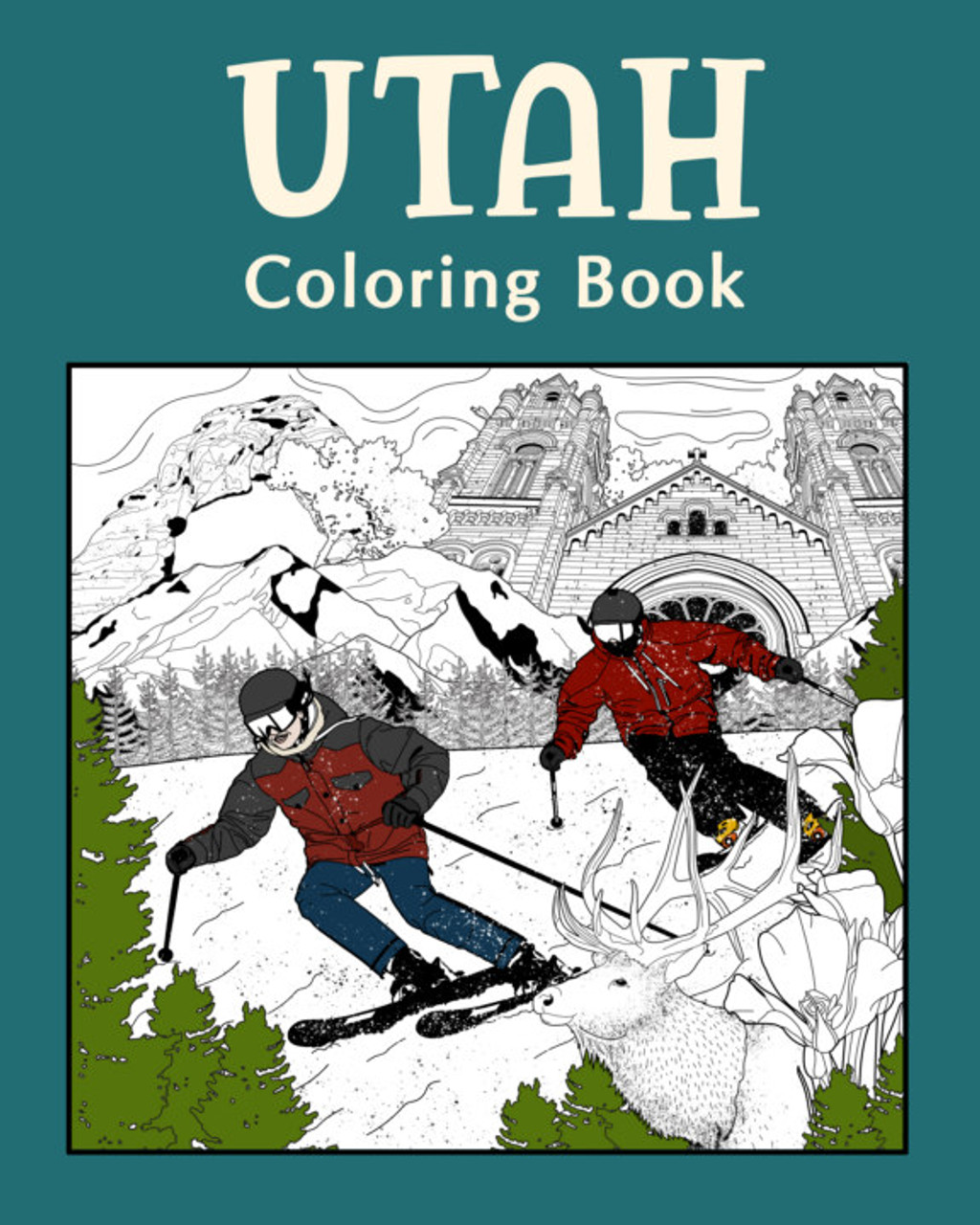 Utah coloring book