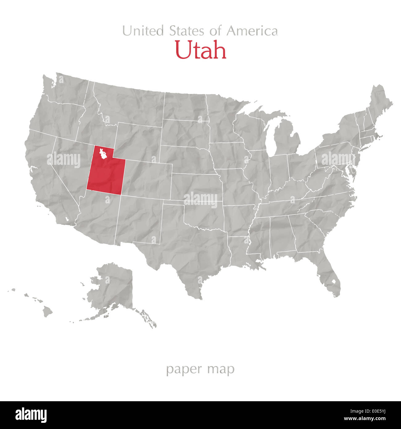 Mapa de utah fotografãas e imãgen de alta roluciãn