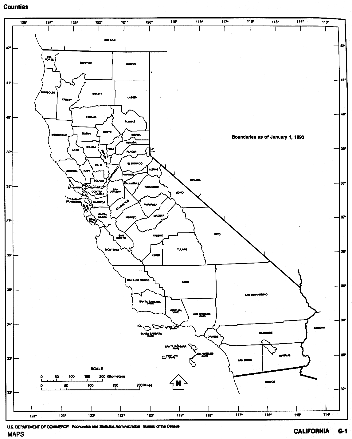 California free map