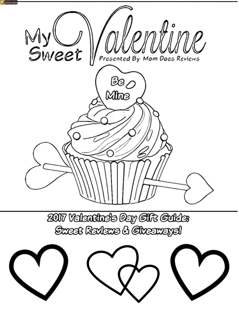 Free valentines day coloring pages sweet