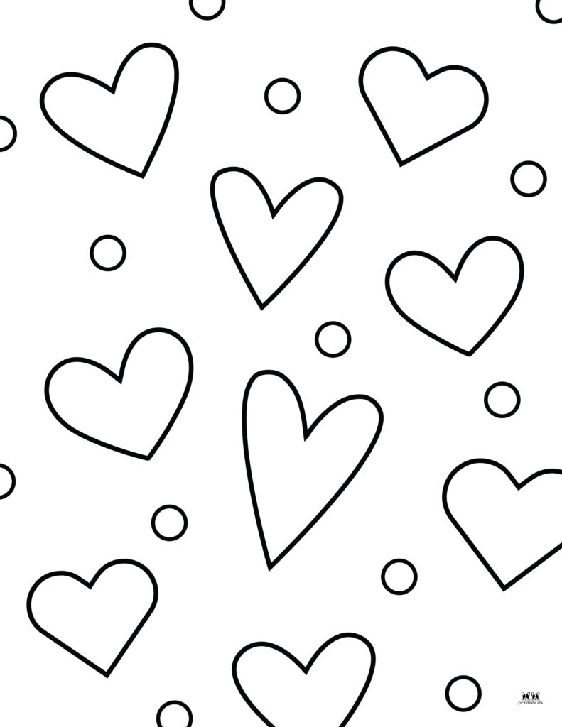 Valentines day coloring pages