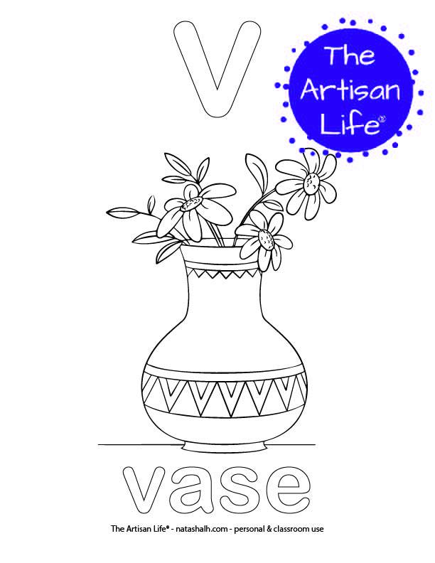 Free printable alphabet coloring pages no