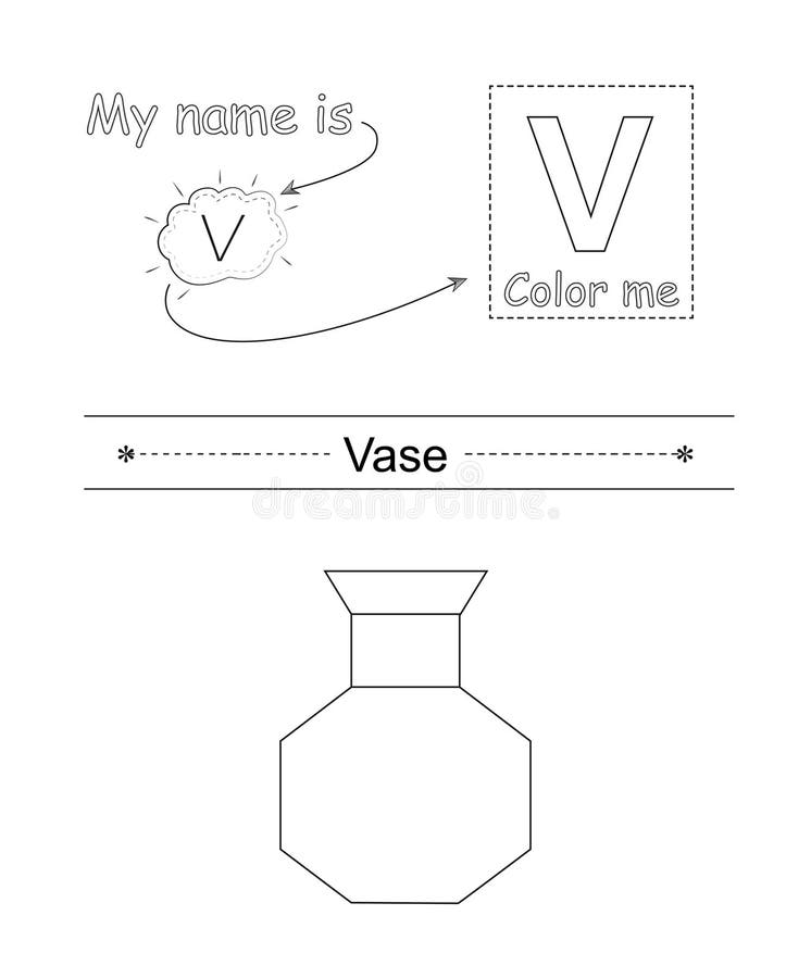 Letter v vase stock illustrations â letter v vase stock illustrations vectors clipart