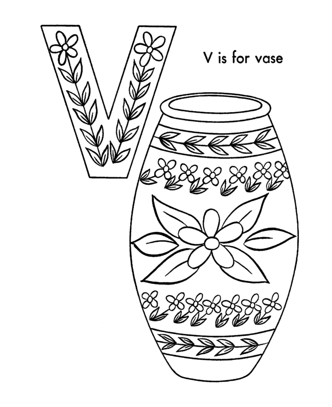 Abc alphabet coloring sheets