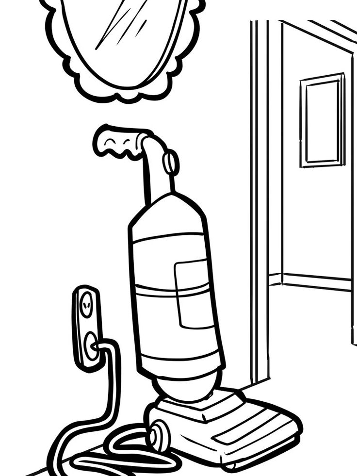 Vacuum cleaner coloring pages free printable coloring pages coloring pages printable coloring pages