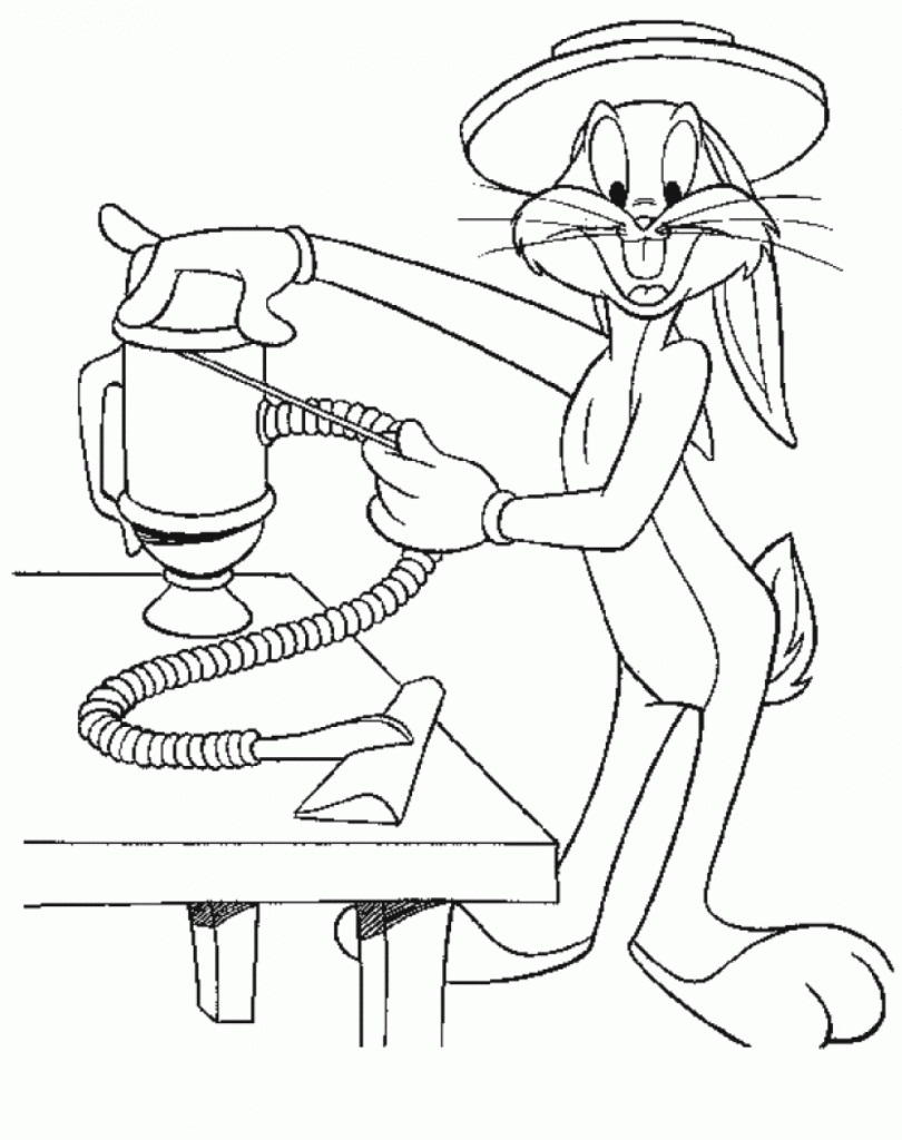 Free printable bugs bunny coloring pages for kids