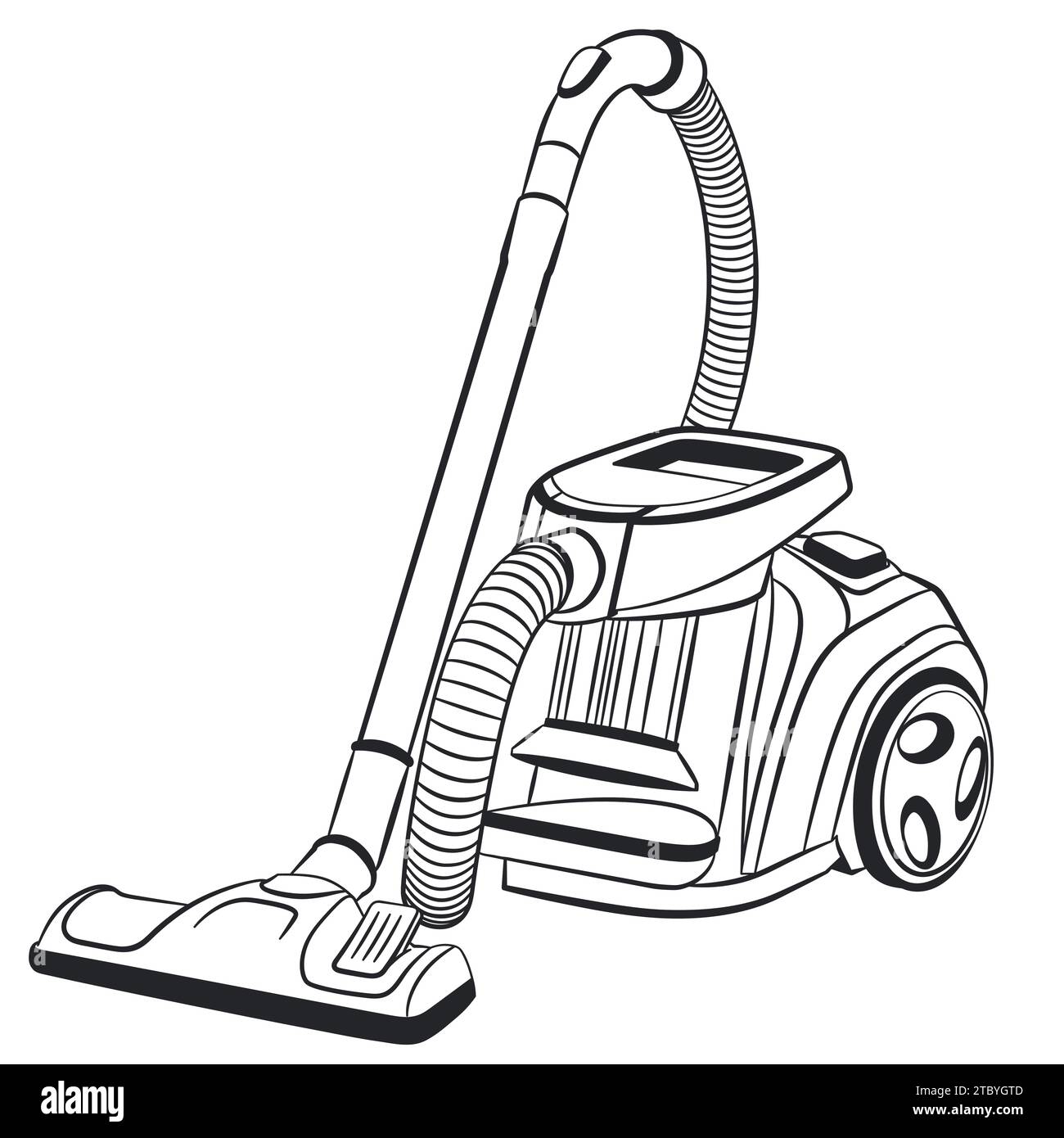 Vacuum cleaner drawing hi