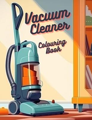 Vacuum cleaner kids coloring book