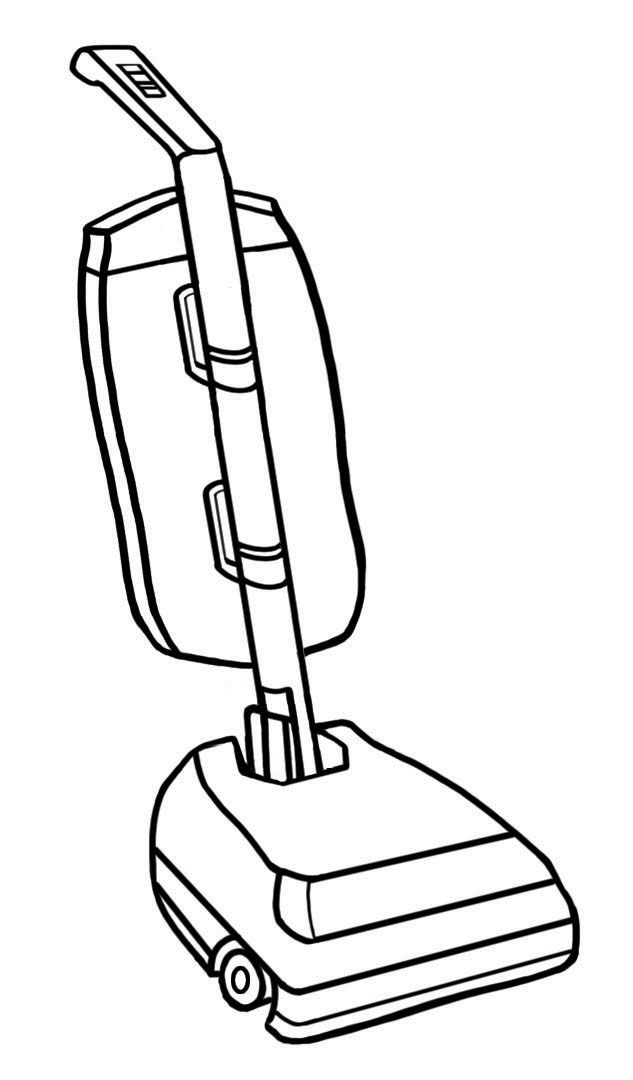 Vacuum upright and handheld coloring pages coloring pages for boys easy coloring pages