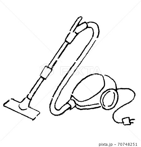 Vacuum cleaner line art