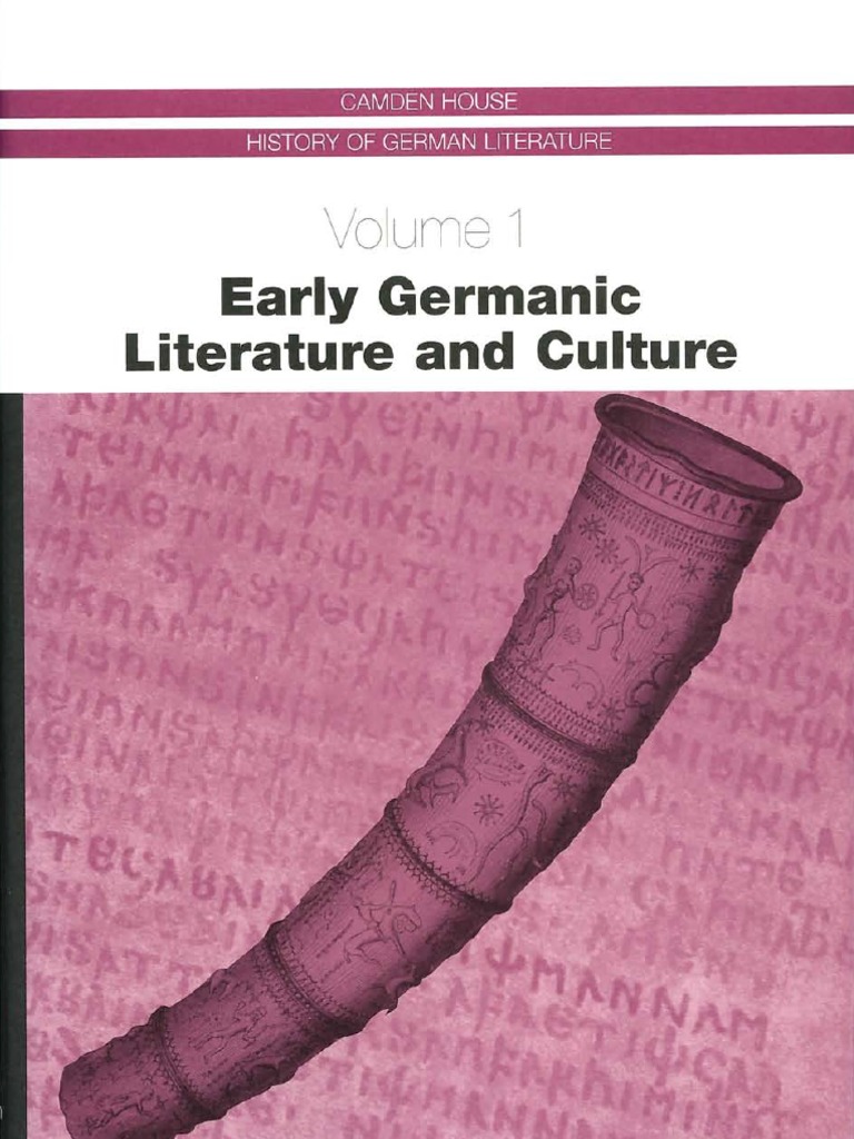 Early germanic literature pdf germanic peoples german language