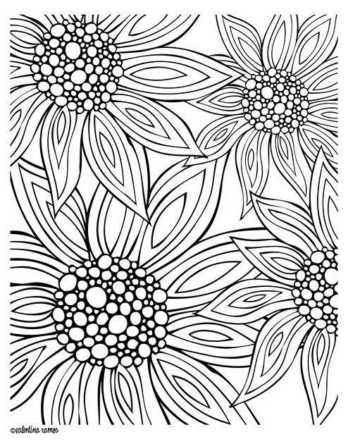 Feeling inspired original and inspirational art by valentina ramos coloring pages