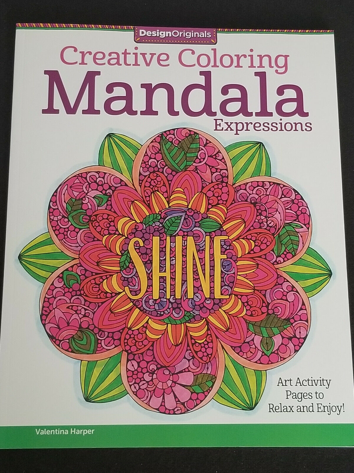 Creative coloring mandala expressions by valentina harper