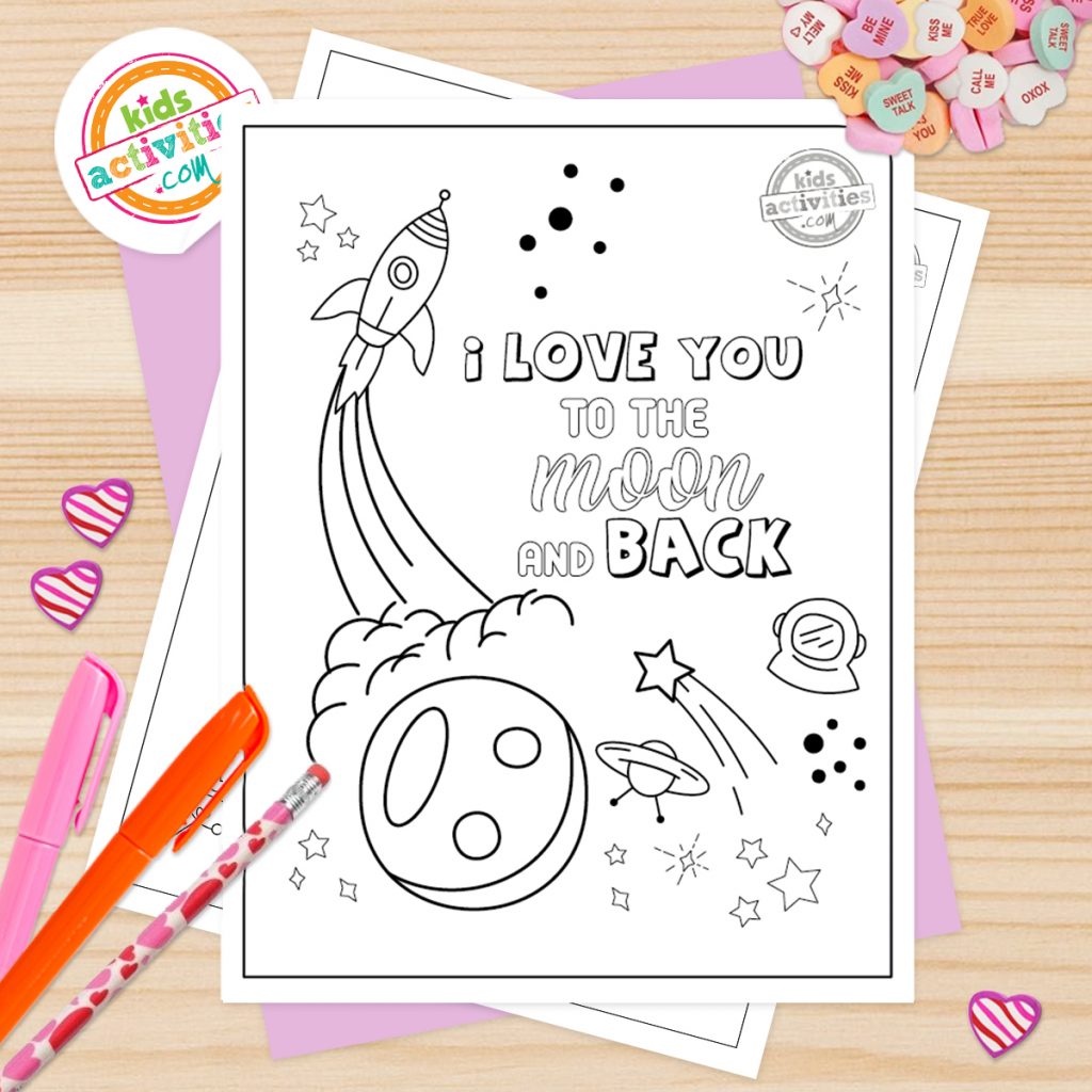 Valentines day coloring pages for adults kids activities blog