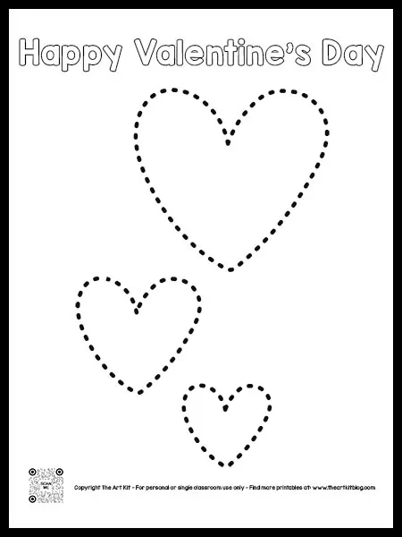 Happy valentines day coloring page bubble font â the art kit