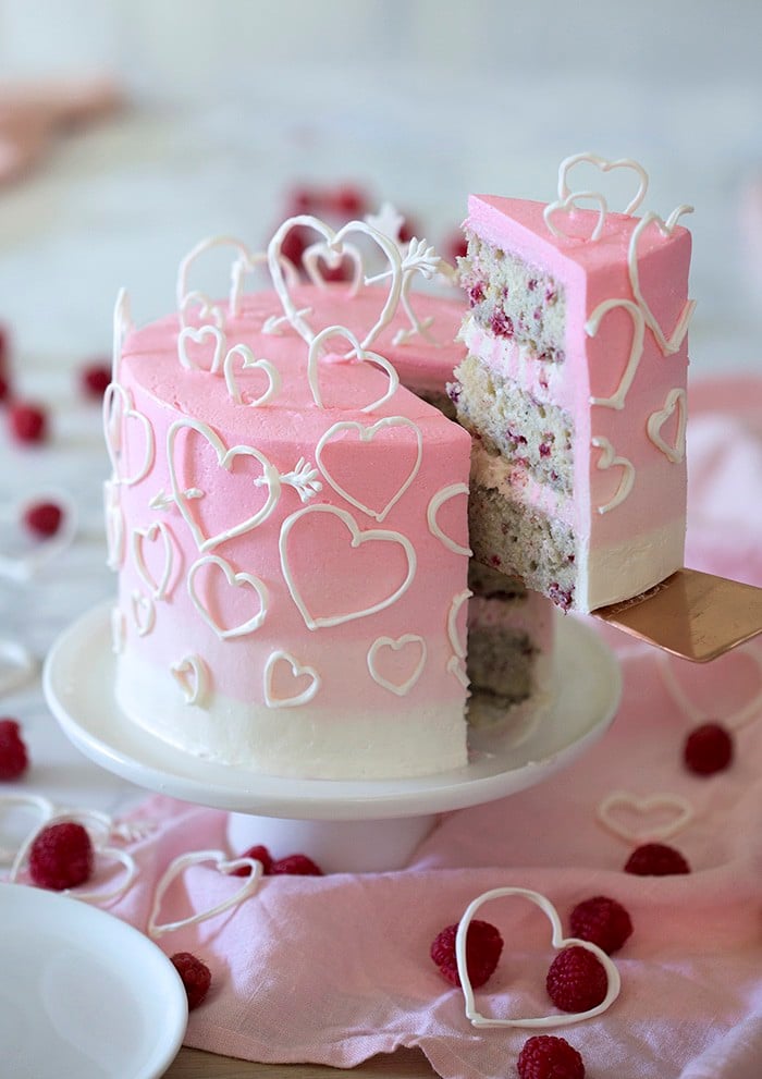 Valentine cake