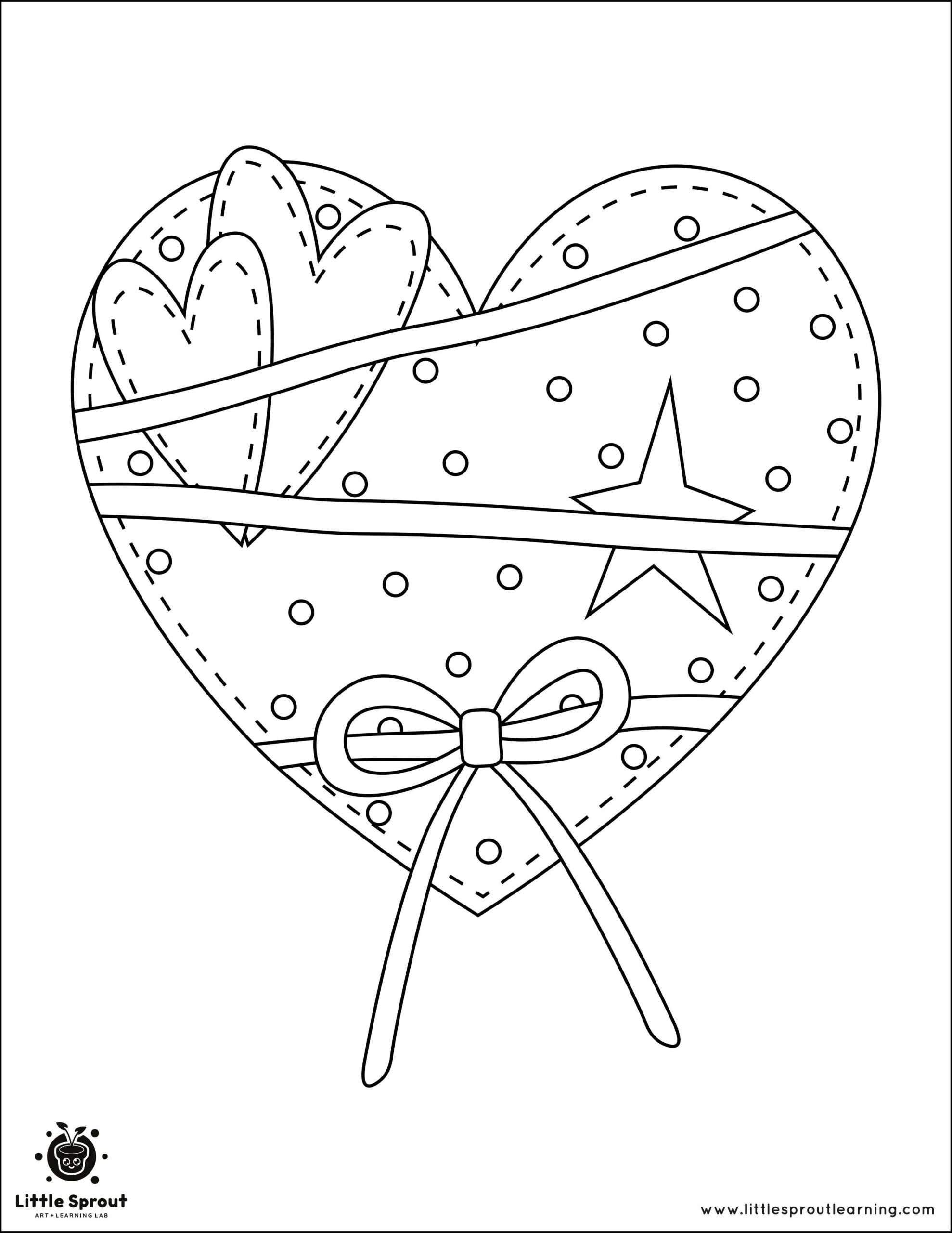 Top free heart coloring pages