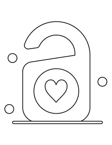 Valentines day love tag coloring page free printable coloring pages