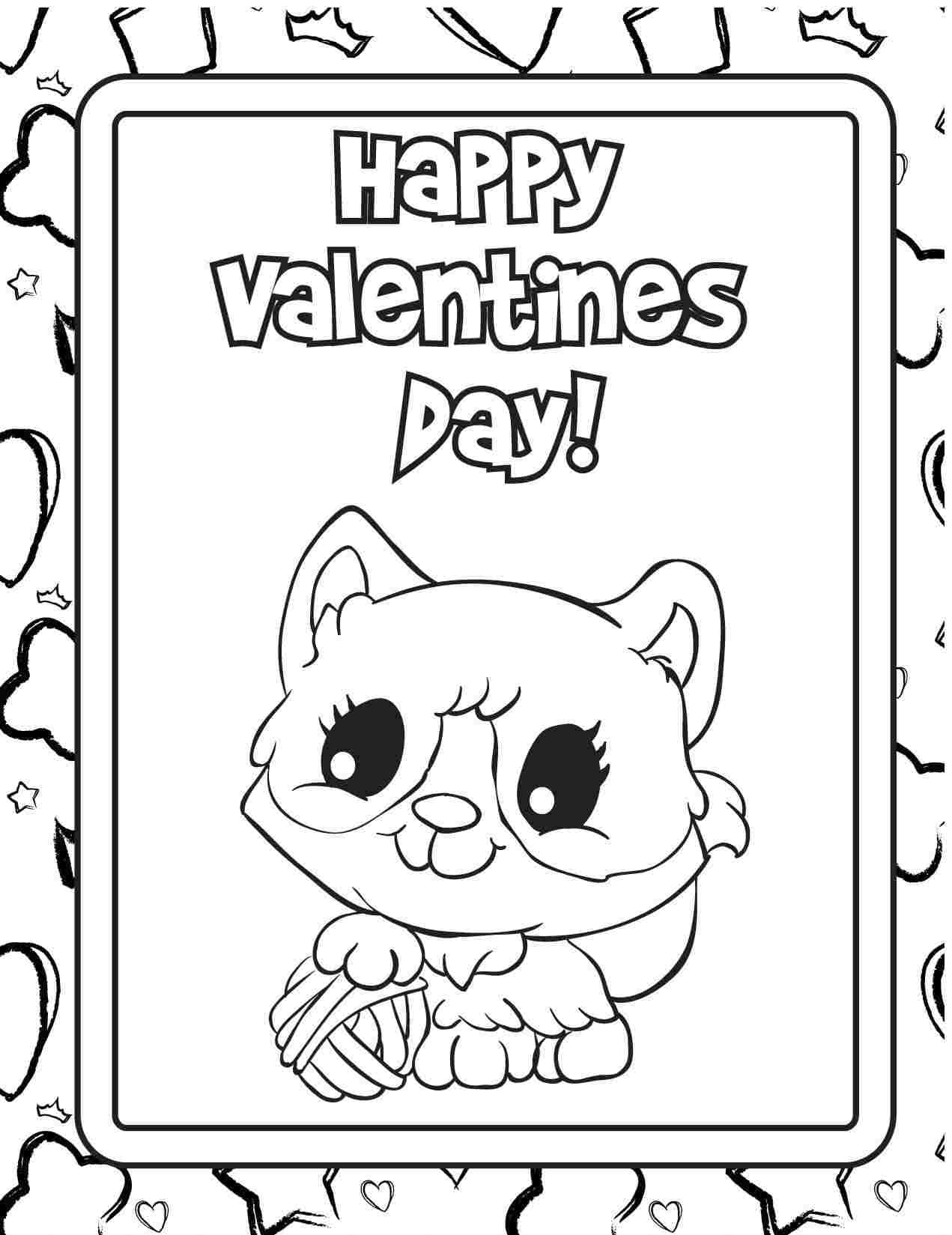 Download valentines day coloring pages for kids