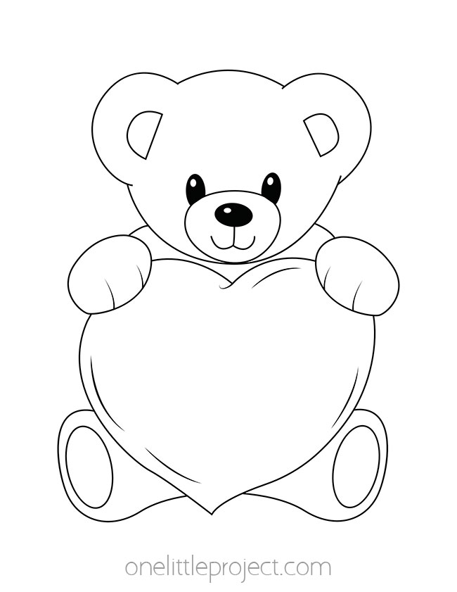 Valentines day coloring pages free printable valentines coloring sheets