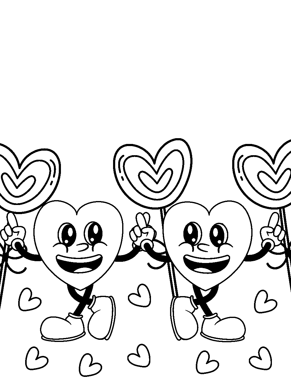 Valentines day coloring pages free printables