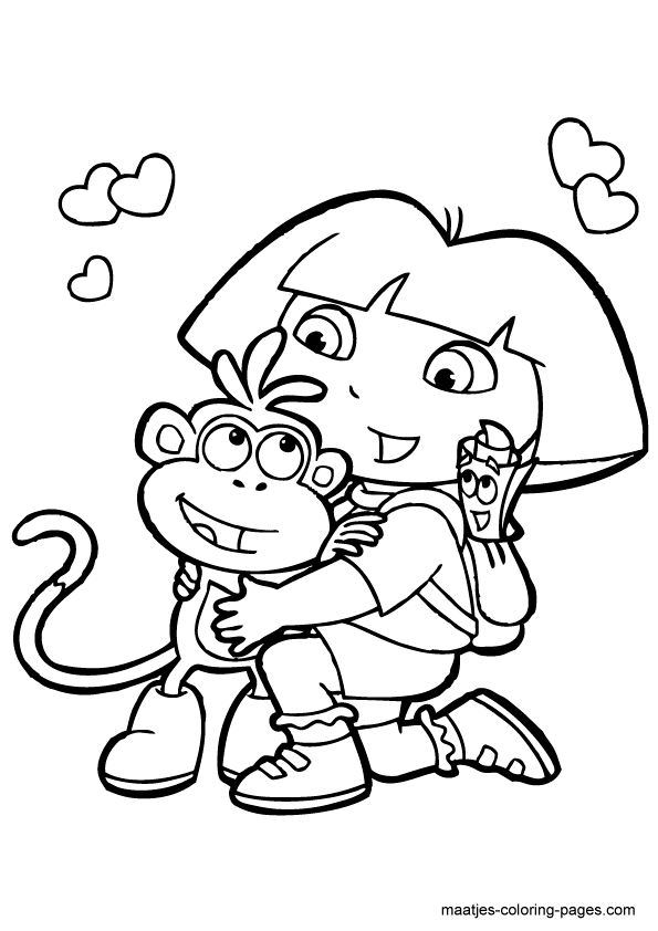 Valentines day coloring pages for kids