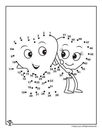 Printable valentines day dot to dots puzzles woo jr kids activities childrens publishing kids wedding activities valentines printables valentines day activities