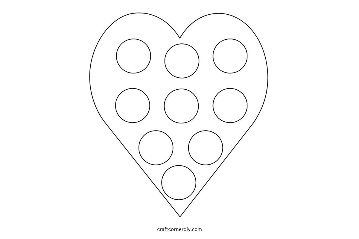 Free heart coloring pages free printable craft corner diy