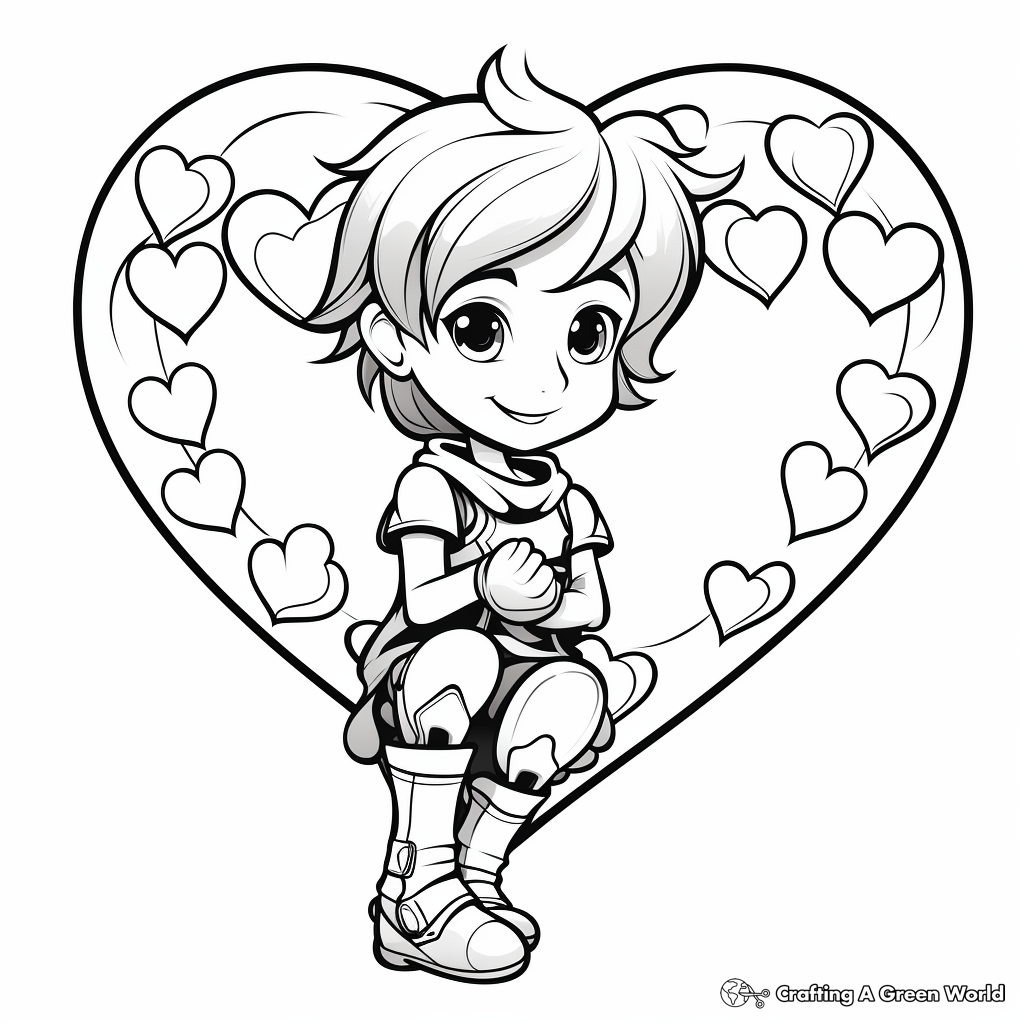 Valentines coloring pages