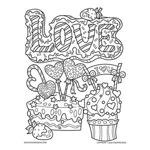 Beautiful valentines day coloring pages â feel the love