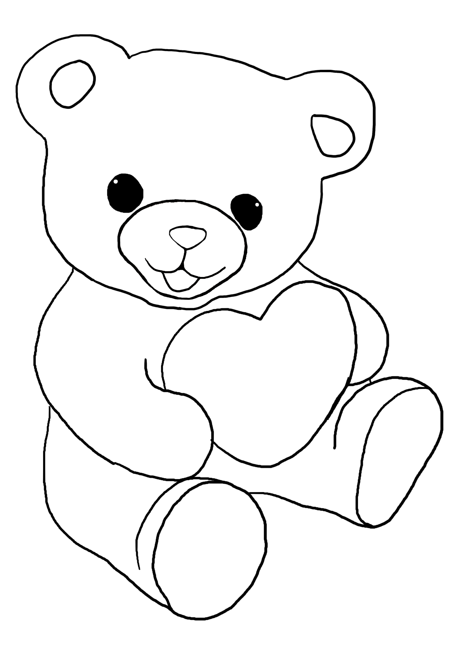 Valentines day coloring pages