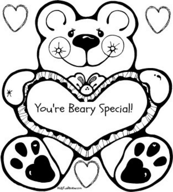 Cute printable valentines day coloring pages