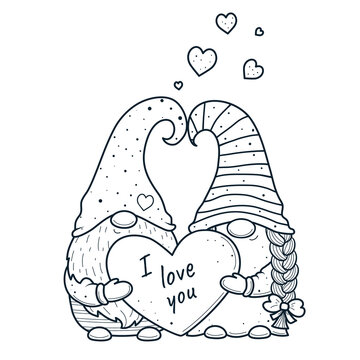 Coloring pages valentines images â browse photos vectors and video