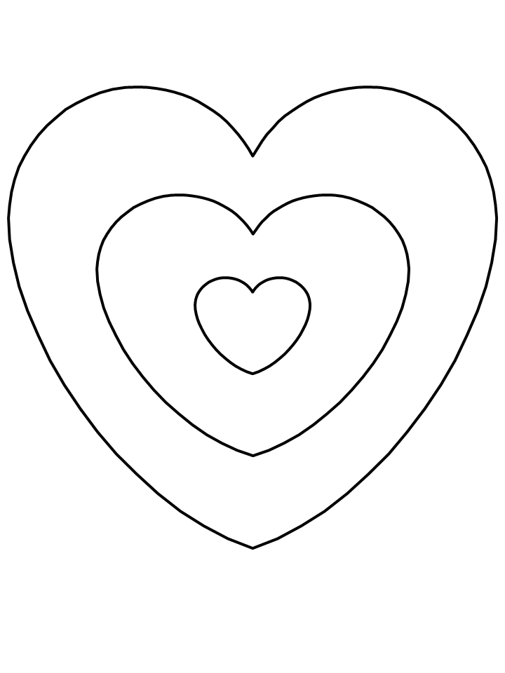 Free valentines coloring pages