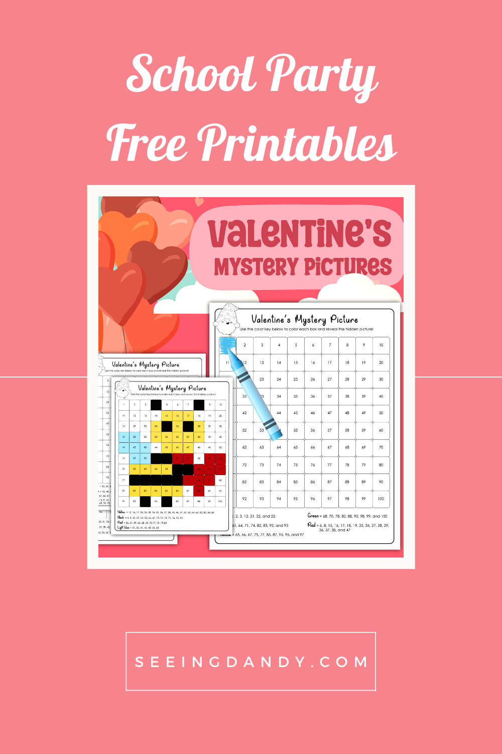 Free printable valentine hidden pictures for valentines day