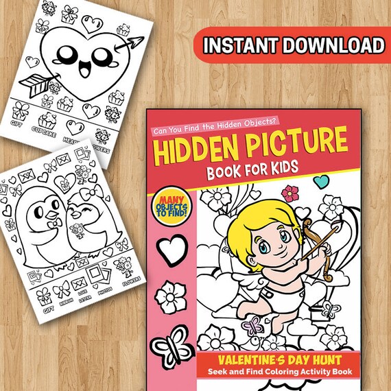 Best value i spy valentine search and find valentines day coloring pages for kids coloring card coloring sheet toddler coloring printables