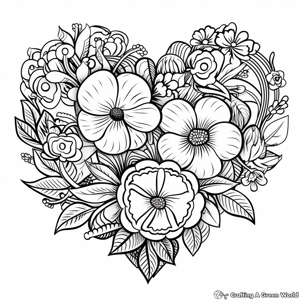 Valentines day coloring pages for adults