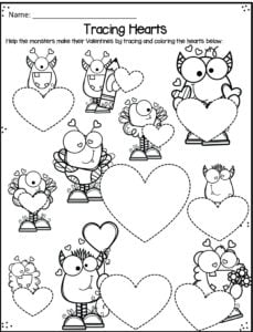 Ð tons of free printable valentines day worksheets