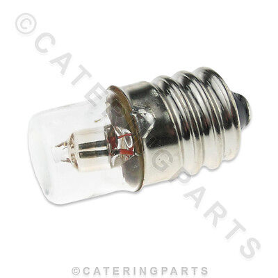 Valentine fryer neon indicator screw in bulb lamp clear v e