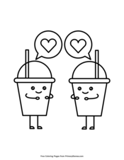 Valentines day coloring pages â free printable pdf from