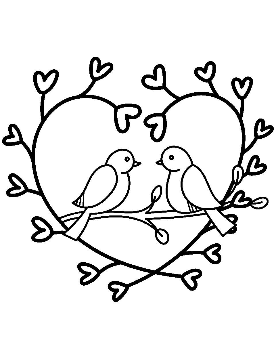 Valentines day coloring pages free printables