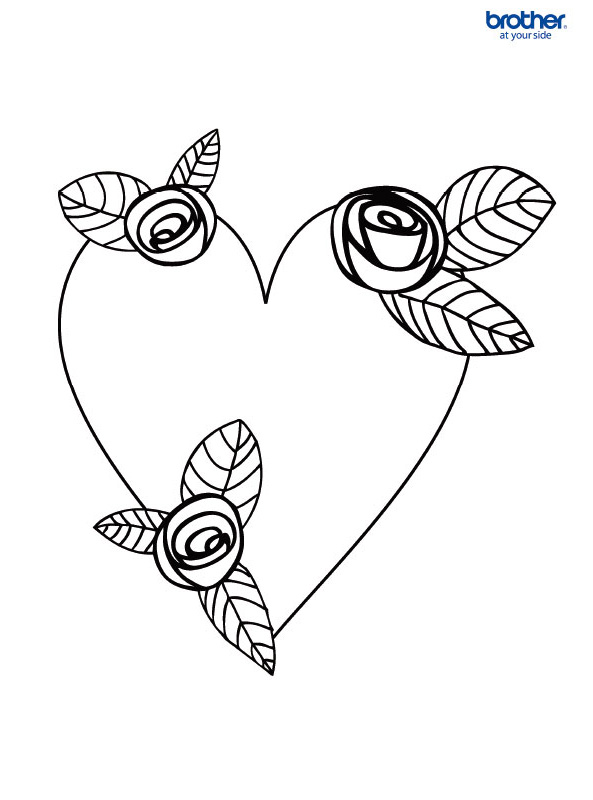 Free printable coloring page template